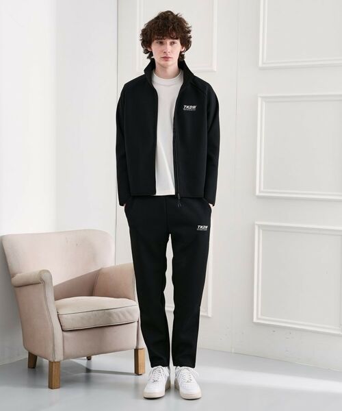 TAKEO KIKUCHI / タケオキクチ レザーブルゾン・ジャケット | TKDWダンボールニットブルゾン | 詳細12