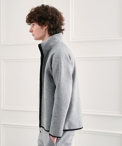 TAKEO KIKUCHI / タケオキクチ レザーブルゾン・ジャケット | TKDWダンボールニットブルゾン | 詳細15