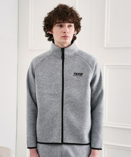 TAKEO KIKUCHI / タケオキクチ レザーブルゾン・ジャケット | TKDWダンボールニットブルゾン | 詳細2