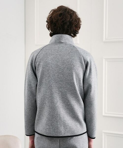 TAKEO KIKUCHI / タケオキクチ レザーブルゾン・ジャケット | TKDWダンボールニットブルゾン | 詳細4