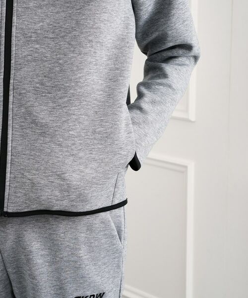 TAKEO KIKUCHI / タケオキクチ レザーブルゾン・ジャケット | TKDWダンボールニットブルゾン | 詳細7