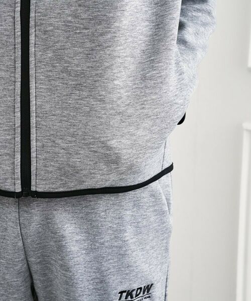 TAKEO KIKUCHI / タケオキクチ レザーブルゾン・ジャケット | TKDWダンボールニットブルゾン | 詳細8