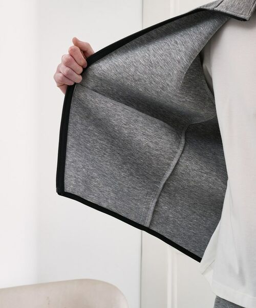 TAKEO KIKUCHI / タケオキクチ レザーブルゾン・ジャケット | TKDWダンボールニットブルゾン | 詳細9