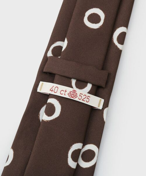 TAKEO KIKUCHI / タケオキクチ ネクタイ | 手書きサークルドットネクタイ | 詳細4