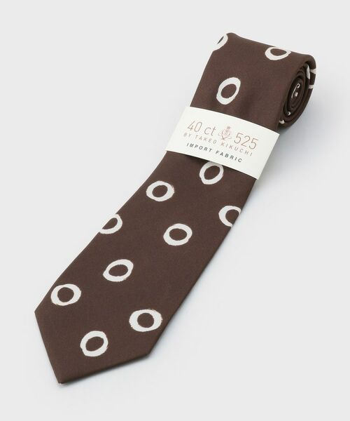TAKEO KIKUCHI / タケオキクチ ネクタイ | 手書きサークルドットネクタイ | 詳細5
