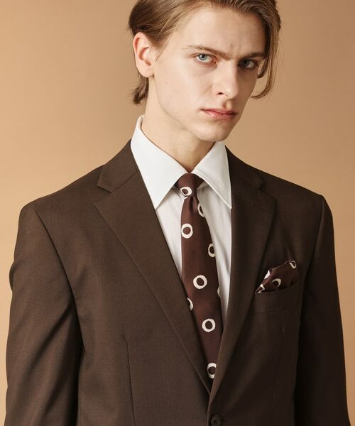 TAKEO KIKUCHI / タケオキクチ ネクタイ | 手書きサークルドットネクタイ | 詳細6