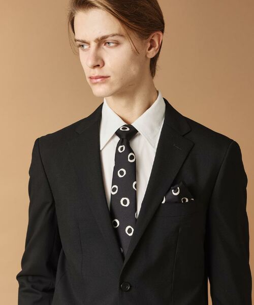 TAKEO KIKUCHI / タケオキクチ ネクタイ | 手書きサークルドットネクタイ | 詳細8