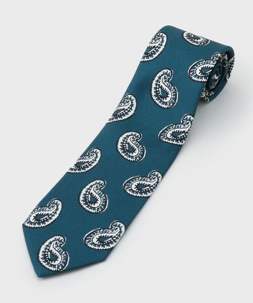 TAKEO KIKUCHI / タケオキクチ ネクタイ | ペイズリースタンプネクタイ | 詳細1