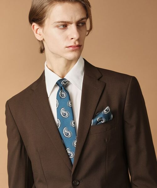 TAKEO KIKUCHI / タケオキクチ ネクタイ | ペイズリースタンプネクタイ | 詳細6