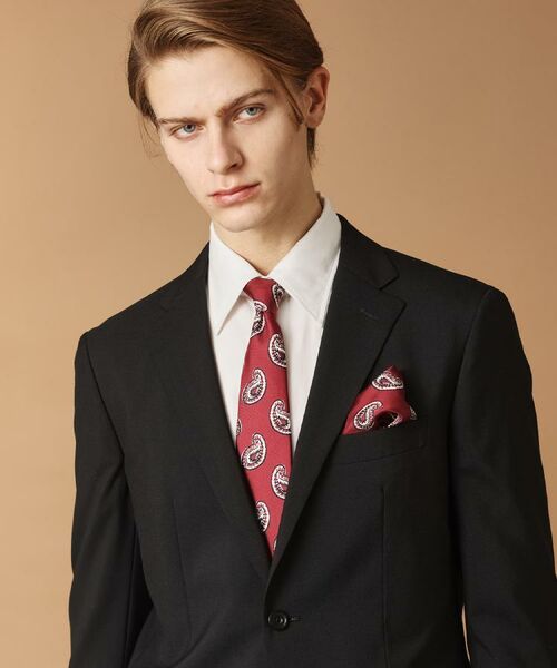 TAKEO KIKUCHI / タケオキクチ ネクタイ | ペイズリースタンプネクタイ | 詳細8
