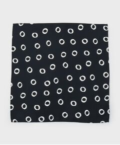 TAKEO KIKUCHI / タケオキクチ ハンカチ | 手書きサークルドットチーフ