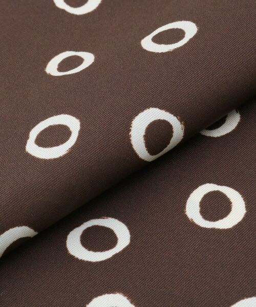 TAKEO KIKUCHI / タケオキクチ ハンカチ | 手書きサークルドットチーフ | 詳細2