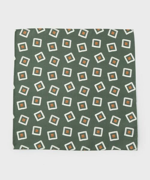 TAKEO KIKUCHI / タケオキクチ ハンカチ | 手書き小紋プリントチーフ | 詳細1