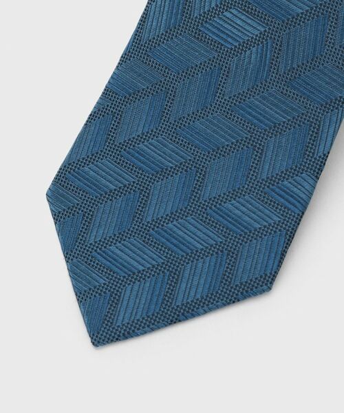 TAKEO KIKUCHI / タケオキクチ ネクタイ | 【縁起の良いネクタイ】PNJ矢羽根ストライプネクタイ | 詳細2