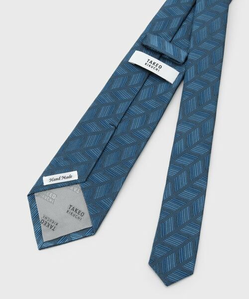 TAKEO KIKUCHI / タケオキクチ ネクタイ | 【縁起の良いネクタイ】PNJ矢羽根ストライプネクタイ | 詳細3
