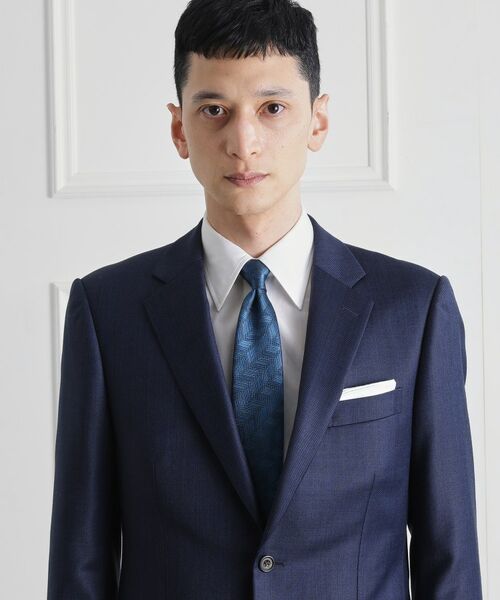 TAKEO KIKUCHI / タケオキクチ ネクタイ | 【縁起の良いネクタイ】PNJ矢羽根ストライプネクタイ | 詳細7