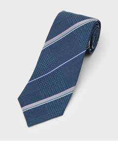 TAKEO KIKUCHI / タケオキクチ ネクタイ | 【縁起の良いネクタイ】PNJ番千鳥グレンプレイドネクタイ