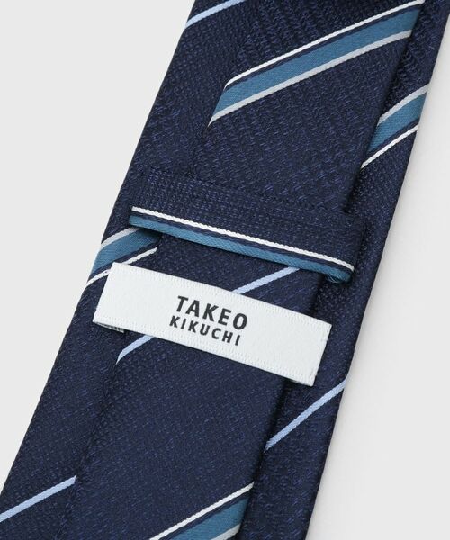 TAKEO KIKUCHI / タケオキクチ ネクタイ | 【縁起の良いネクタイ】PNJ番千鳥グレンプレイドネクタイ | 詳細5