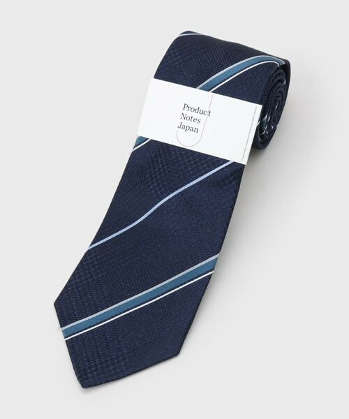 TAKEO KIKUCHI / タケオキクチ ネクタイ | 【縁起の良いネクタイ】PNJ番千鳥グレンプレイドネクタイ | 詳細6