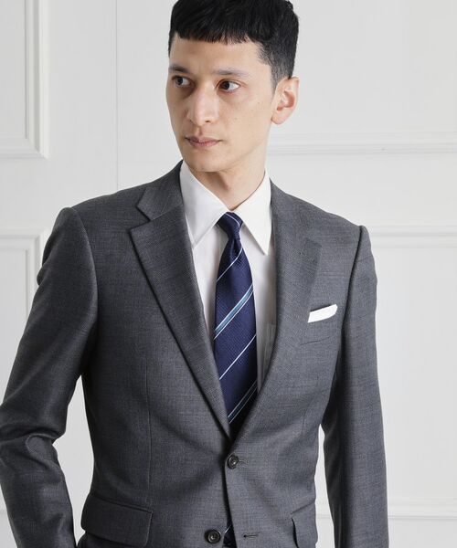 TAKEO KIKUCHI / タケオキクチ ネクタイ | 【縁起の良いネクタイ】PNJ番千鳥グレンプレイドネクタイ | 詳細7