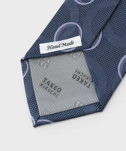 TAKEO KIKUCHI / タケオキクチ ネクタイ | 【縁起の良いネクタイ】PNJ 巴（ともえ）紋ジオメトリックネクタイ | 詳細4