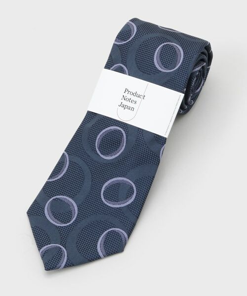 TAKEO KIKUCHI / タケオキクチ ネクタイ | 【縁起の良いネクタイ】PNJ 巴（ともえ）紋ジオメトリックネクタイ | 詳細6