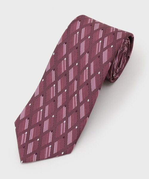 TAKEO KIKUCHI / タケオキクチ ネクタイ | 【縁起の良いネクタイ】PNJ 菱紋ネクタイ | 詳細1