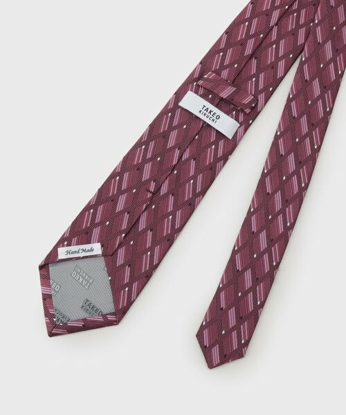 TAKEO KIKUCHI / タケオキクチ ネクタイ | 【縁起の良いネクタイ】PNJ 菱紋ネクタイ | 詳細3