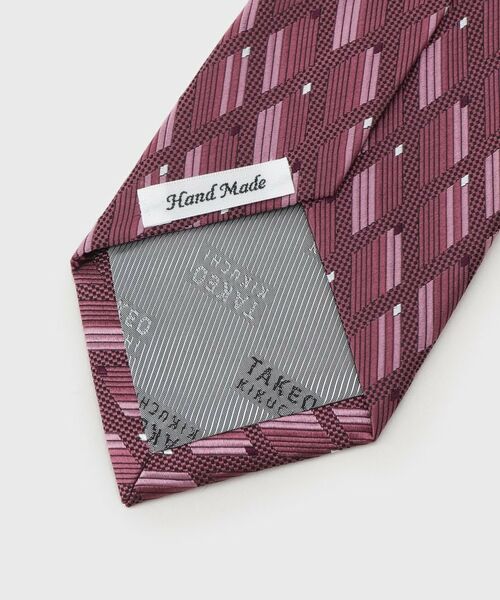 TAKEO KIKUCHI / タケオキクチ ネクタイ | 【縁起の良いネクタイ】PNJ 菱紋ネクタイ | 詳細4