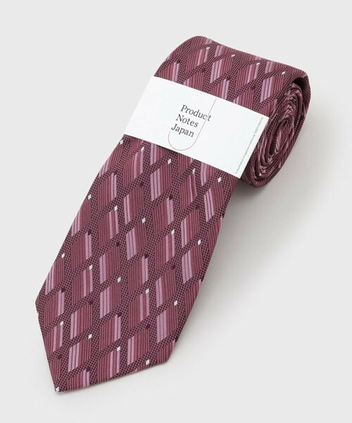 TAKEO KIKUCHI / タケオキクチ ネクタイ | 【縁起の良いネクタイ】PNJ 菱紋ネクタイ | 詳細6