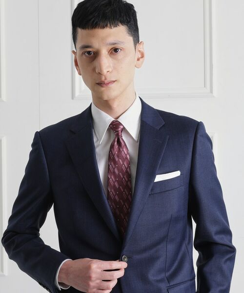 TAKEO KIKUCHI / タケオキクチ ネクタイ | 【縁起の良いネクタイ】PNJ 菱紋ネクタイ | 詳細7