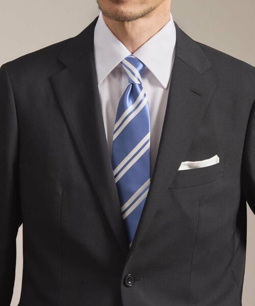 TAKEO KIKUCHI / タケオキクチ ネクタイ | 【タンザワシルク】フレスコストライプ | 詳細11