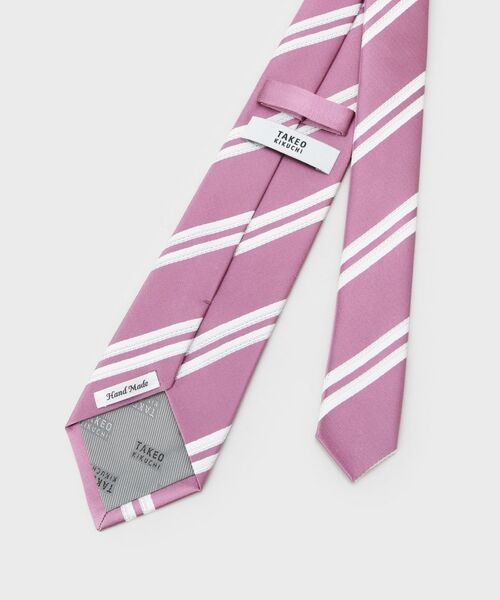 TAKEO KIKUCHI / タケオキクチ ネクタイ | 【タンザワシルク】フレスコストライプ | 詳細3
