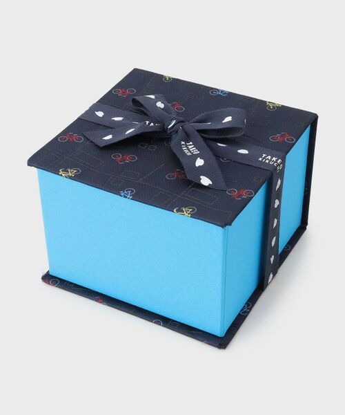 TAKEO KIKUCHI / タケオキクチ ネクタイ | 【BOXセット】クラシックシャドーストライプ ネクタイ＆タイバー | 詳細13