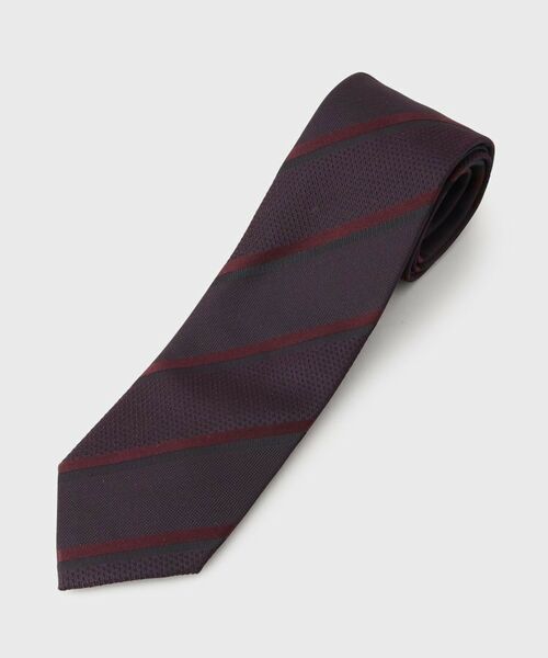 TAKEO KIKUCHI / タケオキクチ ネクタイ | 【BOXセット】クラシックシャドーストライプ ネクタイ＆タイバー | 詳細2