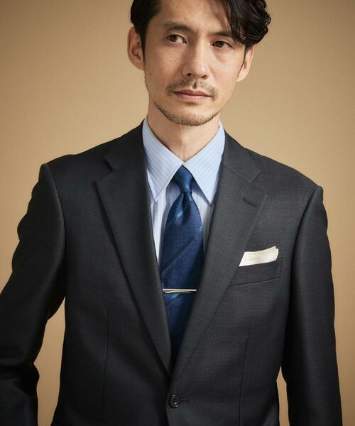 TAKEO KIKUCHI / タケオキクチ ネクタイ | 【BOXセット】クラシックシャドーストライプ ネクタイ＆タイバー | 詳細23