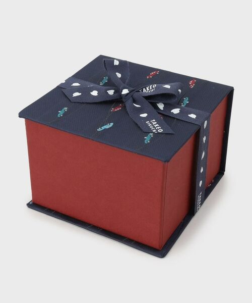 TAKEO KIKUCHI / タケオキクチ ネクタイ | 【BOXセット】クラシックシャドーストライプ ネクタイ＆タイバー | 詳細9