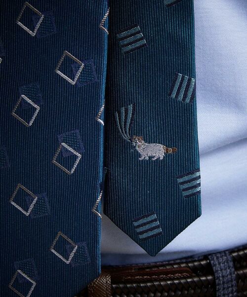 TAKEO KIKUCHI / タケオキクチ ネクタイ | 猫チェンジタイ タイバーBOX | 詳細27