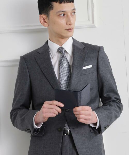 TAKEO KIKUCHI / タケオキクチ 財布・コインケース・マネークリップ | 水シボレザー2つ折り財布 | 詳細12