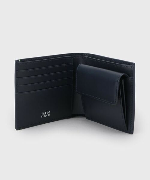 TAKEO KIKUCHI / タケオキクチ 財布・コインケース・マネークリップ | 水シボレザー2つ折り財布 | 詳細4