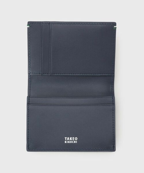 TAKEO KIKUCHI / タケオキクチ カードケース・名刺入れ・定期入れ | 水シボレザー 名刺入れ | 詳細4