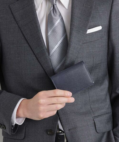 TAKEO KIKUCHI / タケオキクチ カードケース・名刺入れ・定期入れ | 水シボレザー 名刺入れ | 詳細8