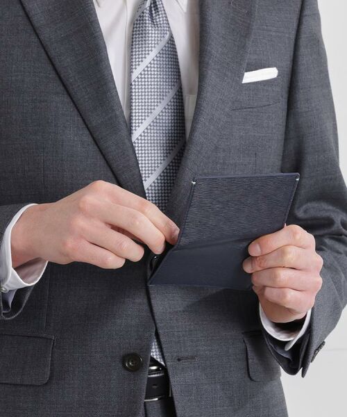 TAKEO KIKUCHI / タケオキクチ カードケース・名刺入れ・定期入れ | 水シボレザー 名刺入れ | 詳細9