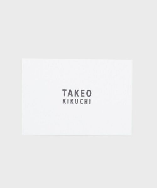 TAKEO KIKUCHI / タケオキクチ 服飾雑貨 | 水シボレザー単パスケース | 詳細5