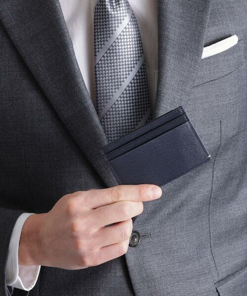 TAKEO KIKUCHI / タケオキクチ 服飾雑貨 | 水シボレザー単パスケース | 詳細6