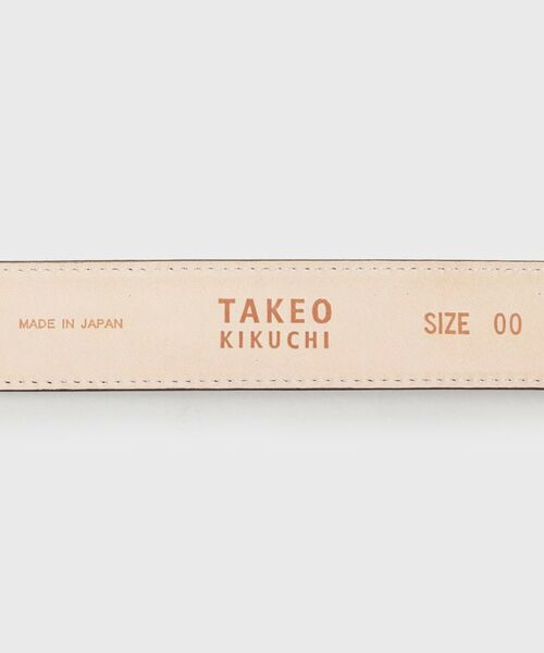 TAKEO KIKUCHI / タケオキクチ ベルト・サスペンダー | モンタナドレスベルト | 詳細3