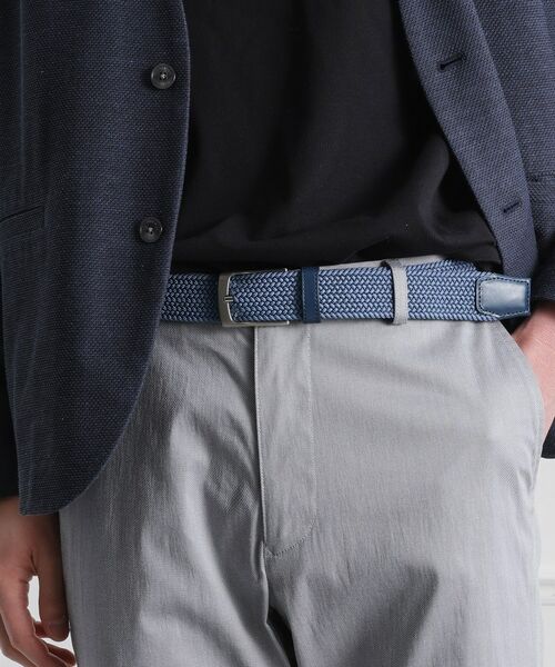 TAKEO KIKUCHI / タケオキクチ ベルト・サスペンダー | 【Made in JAPAN】ドモドソーラ ゴムメッシュベルト | 詳細4