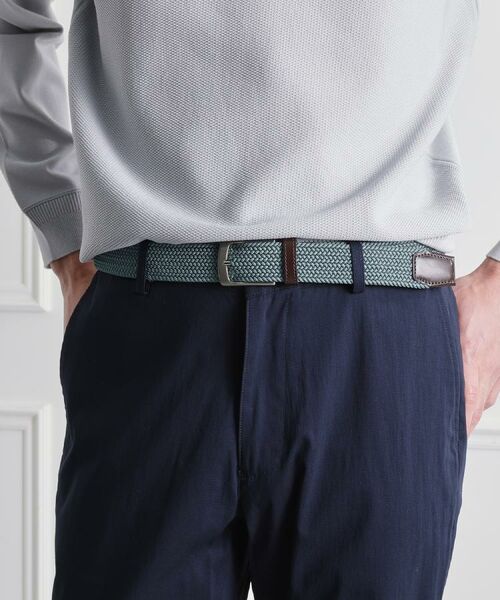 TAKEO KIKUCHI / タケオキクチ ベルト・サスペンダー | 【Made in JAPAN】ドモドソーラ ゴムメッシュベルト | 詳細6