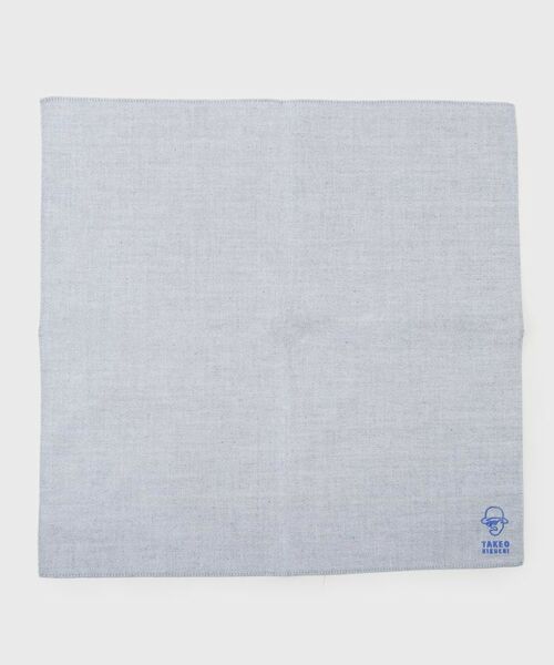 TAKEO KIKUCHI / タケオキクチ 服飾雑貨 | シャンブレーハンカチ（チャコールグレー(013)）