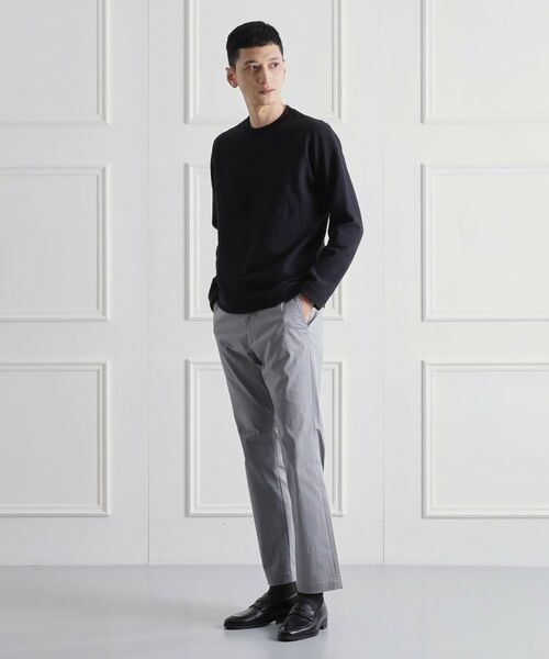 TAKEO KIKUCHI / タケオキクチ カットソー | 千鳥柄 ストレッチ プルオーバー | 詳細14